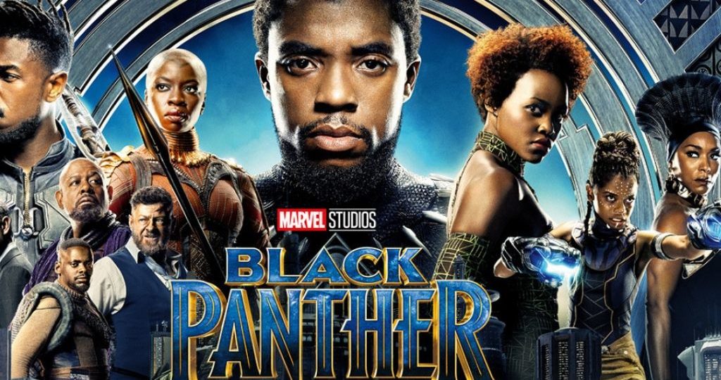 Black Panther (Wakanda) avec Chadwick Boseman, Lupita Nyong'o, Danai Gurira, Angela Bassett