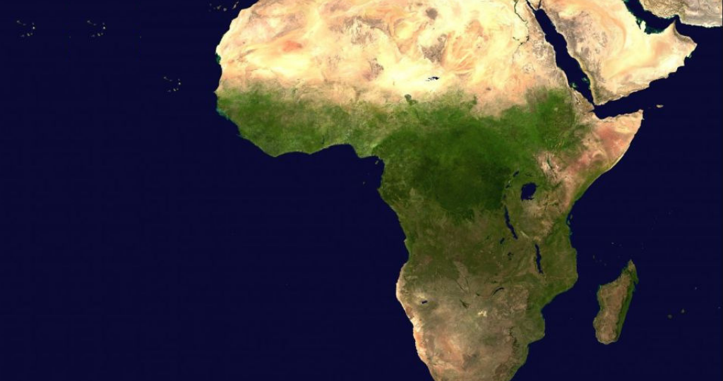 Carte de l'Afrique sur Dzaleu.com