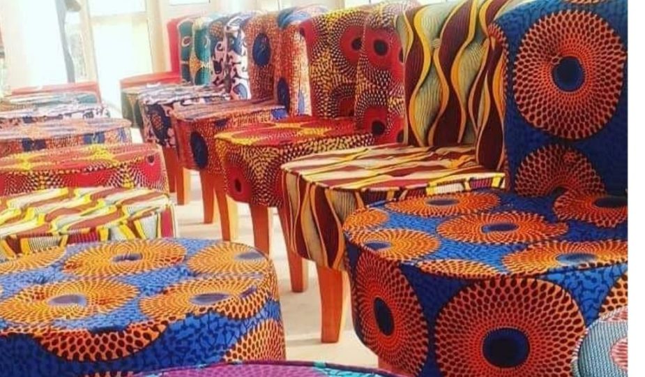 DZALEU.Com : African Lifestyle Magazine - Décoration d'inspiration africaine : mobilier en wax