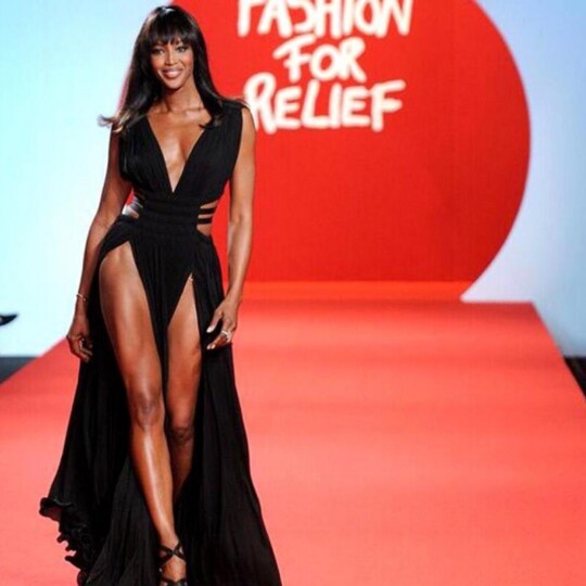 DZALEU.COM : African Lifestyle Magazine - Black celebrities : Naomi Campbell Fashion For Relief Show 2019, London