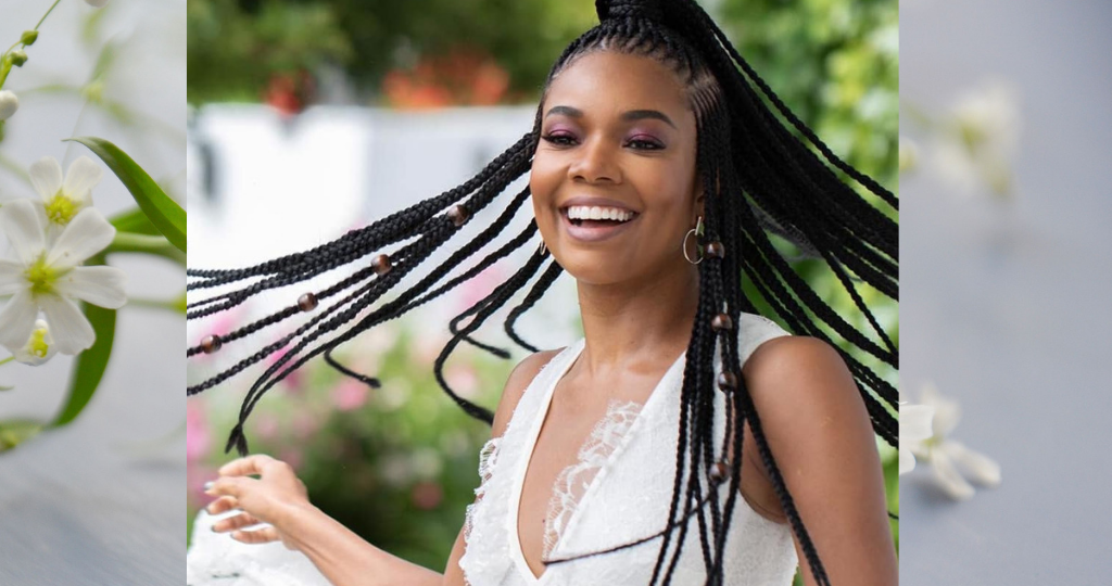 Gabrielle Union with african braids