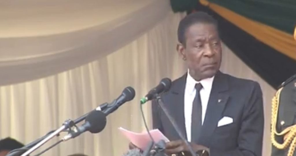 Teodoro Obiang Nguema Bassago, président de la Guinée Equatoriale