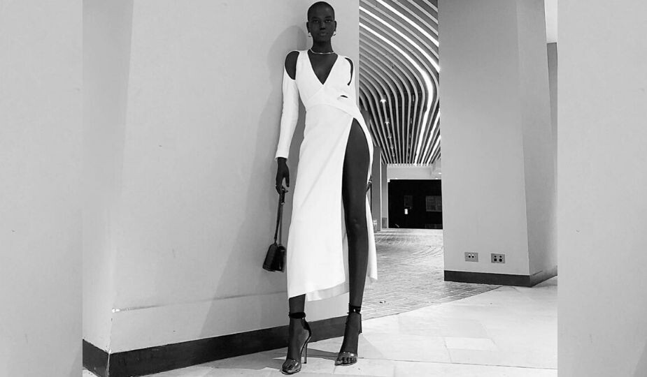 Adut Akech (Sud-Soudan), Top-model de l'année 2019 aux British Fashion Awards