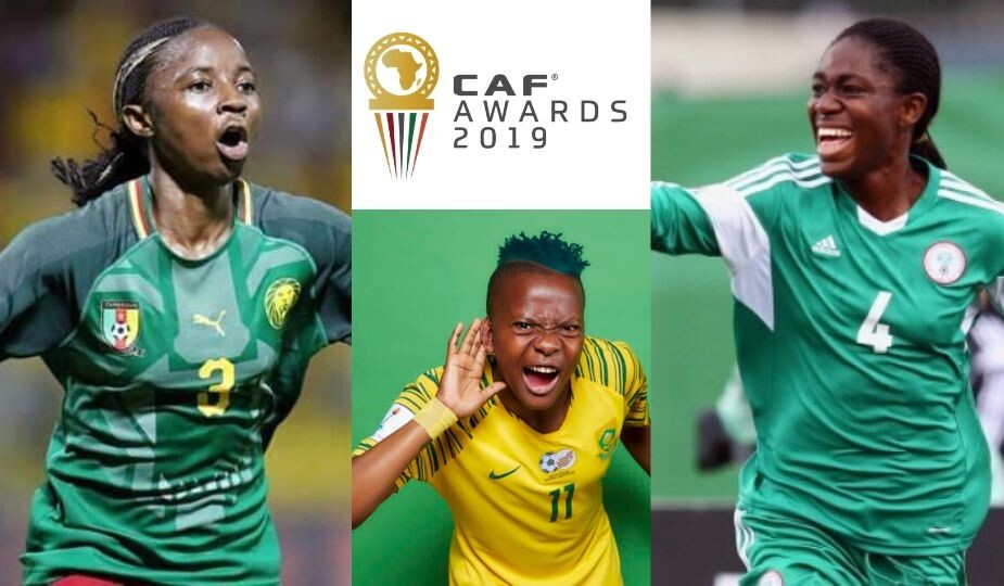 Football féminin : les 3 finalistes du ballon d'or africain 2019 catégorie femmes