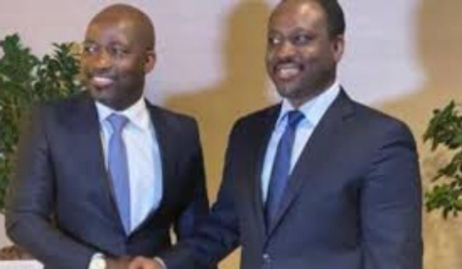 Guillaume Soro et Charles Blé Goudé (Côte d'Ivoire) le 24 novembre aux pays-Bas