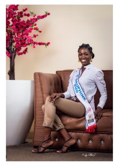 Miss Cameroun 2019 : 17 Simone Gaelle MBIDA NGUELE, 24 ans (1ère Dauphine Sud)