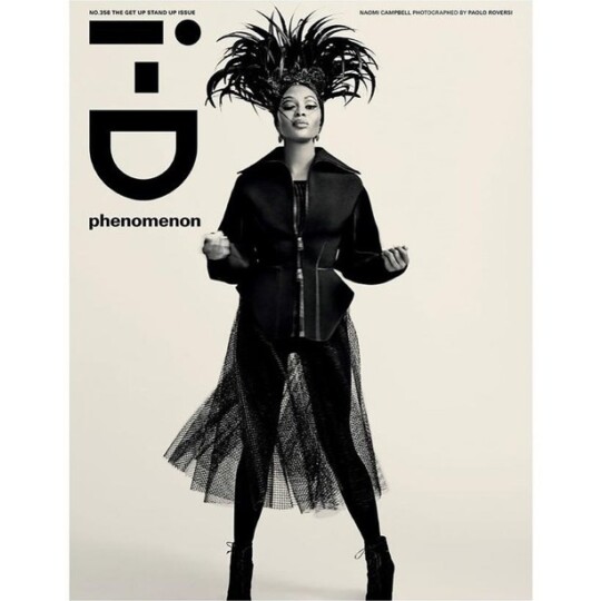 Naomi Campbell en cover de I-D