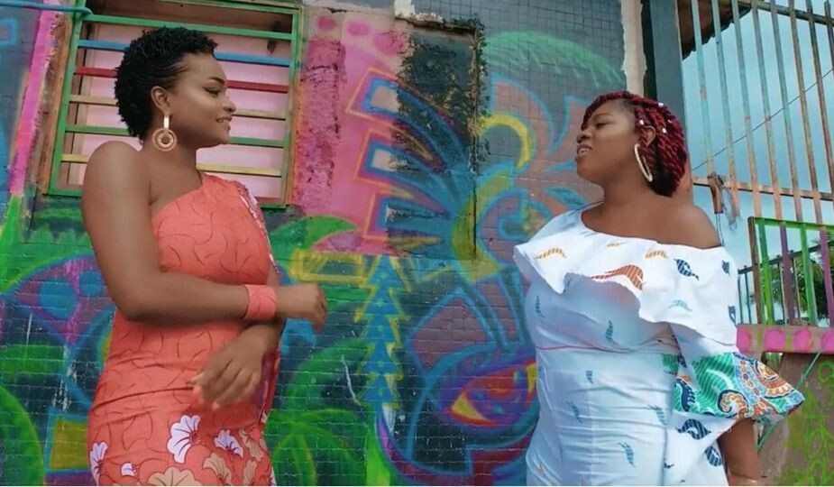 Queen Fumi (Bénin) et Tina (Gabon) dans le duo "Affaire de Boy"