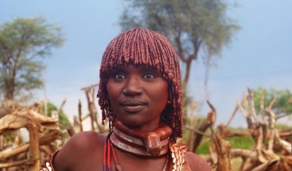 Femme Hamar (Ethiopie)