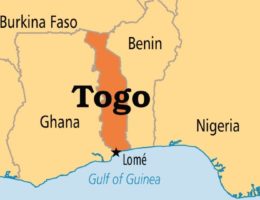 Togo map carte