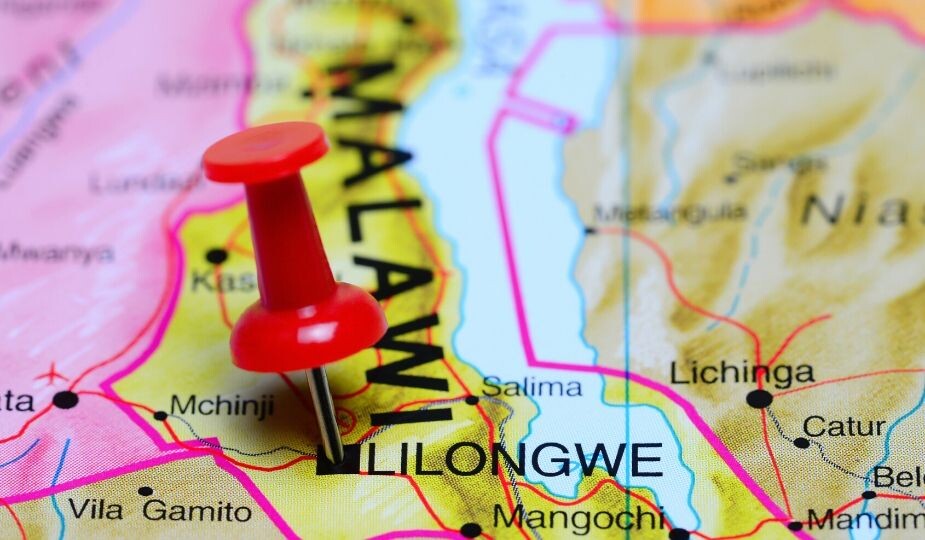 Malawi carte map