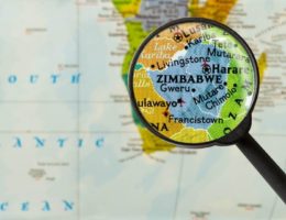 Zimbabwe carte - Harare map