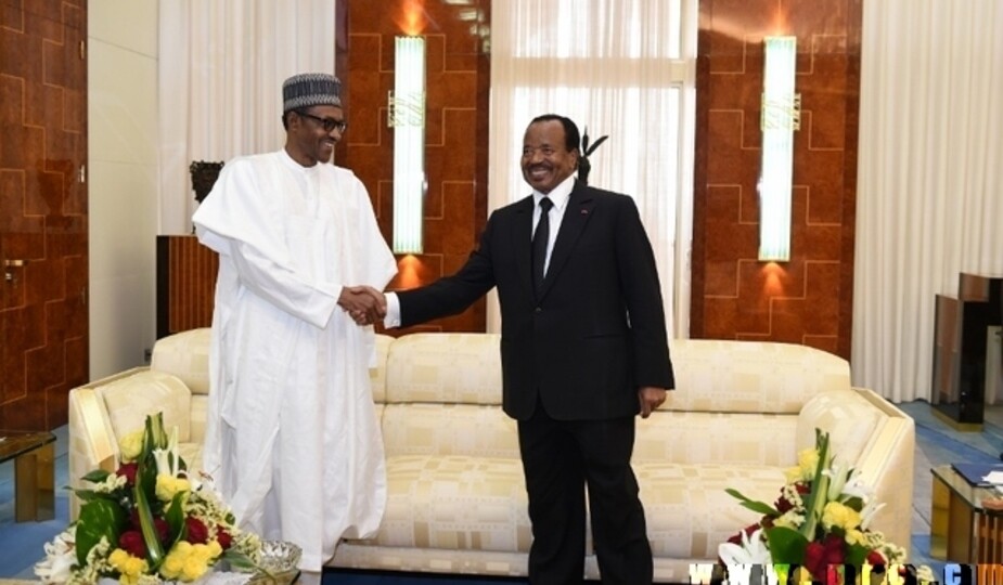 Paul Biya (cameroun) et Muhammadu Buhari (Nigeria)
