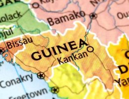 Guinée Conakry Kankan map carte
