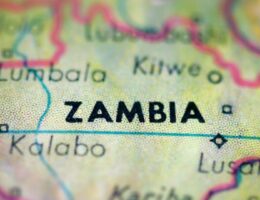 zambie zambia map carte