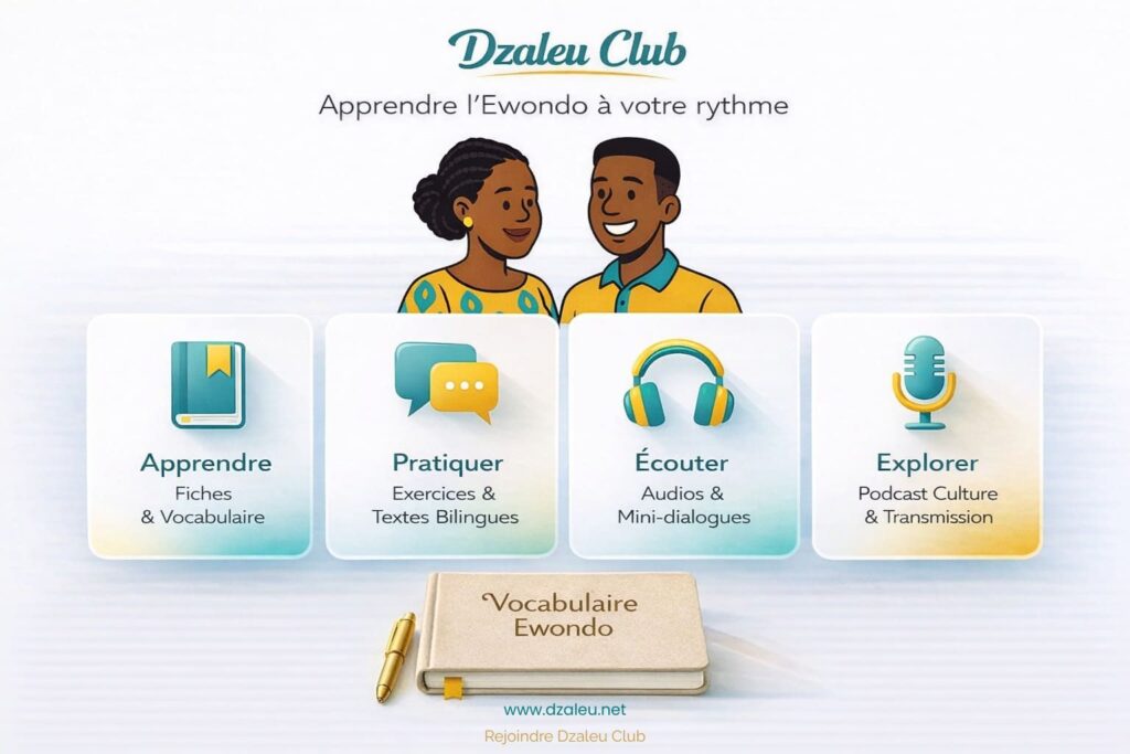 Dzaleu Club – Apprendre et pratiquer l’Ewondo avec Belinga & Essono