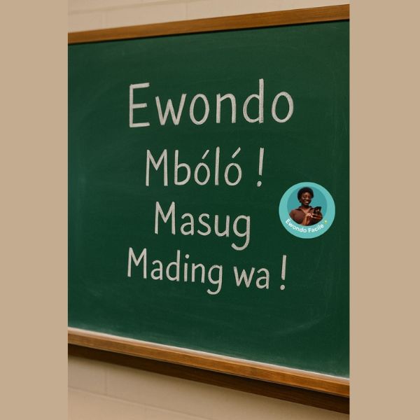 Découvrir le vocabulaire Ewondo avec les mots du jour
