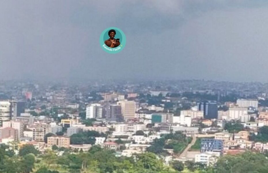 Yaoundé depuis le Mont Febe : une image Dzaleu Ecole - Apprendre l'Ewondo